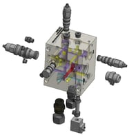 Comoso.com - Engineered Solutions - Custom Hydraulic Manifolds - Manifold_3